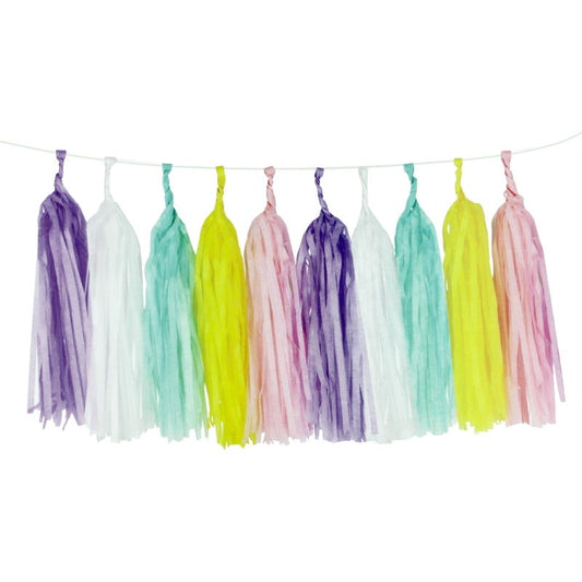 Pastel Tassel Garland Banner