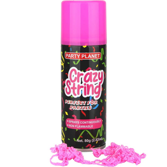 Pink Crazy String (80g Aerosol Can)