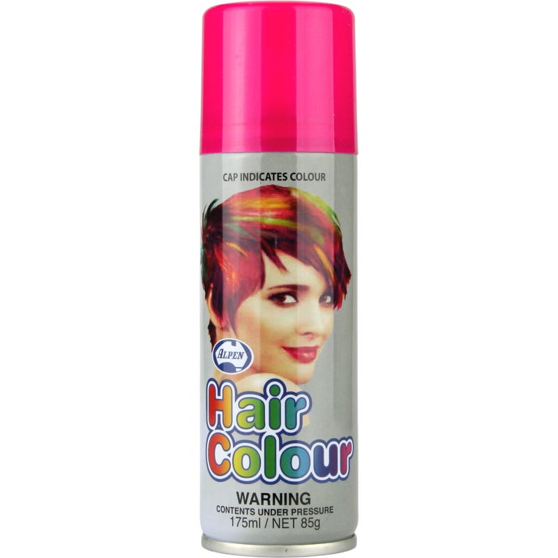 Pink Coloured Hair Spray