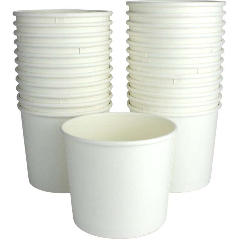 White Paper Treat Cups (Pack of 24)