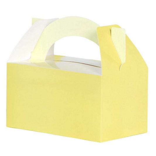 Yellow Two Tone Pastel Lolly/Treat Boxes (Pack of 5)