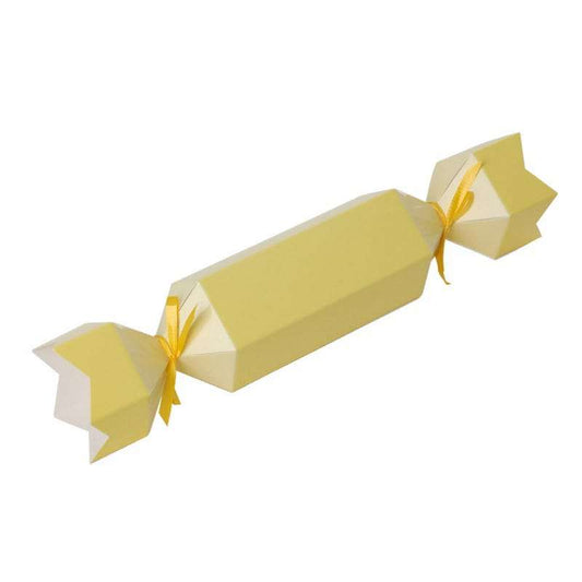 Yellow Two Tone Bon Bons Boxes (Pack of 10)