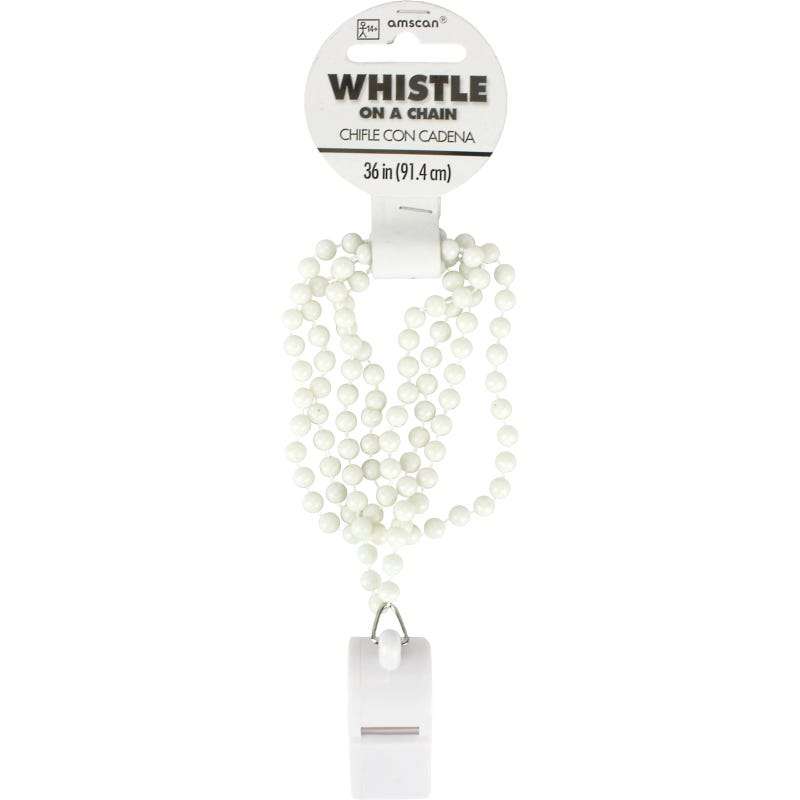 White Necklace Whistle