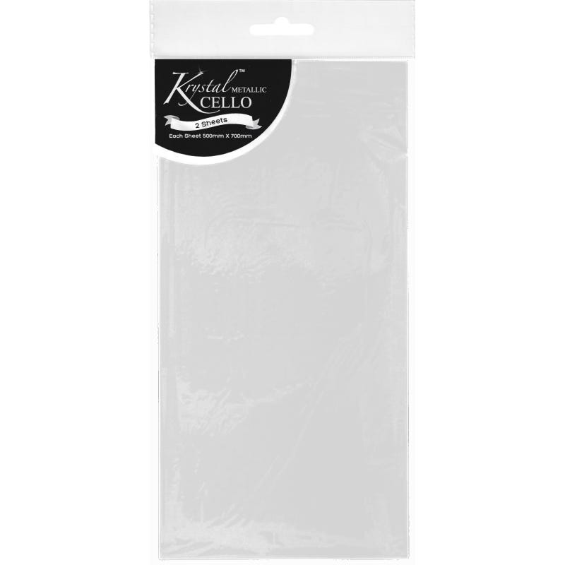 Krystal Clear Cellophane (2 Sheets)