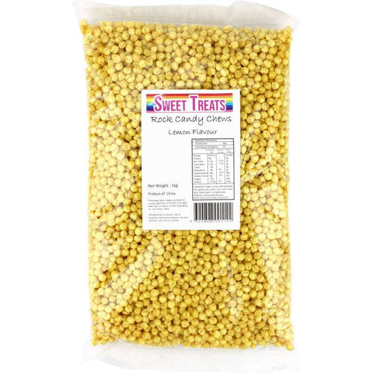 Yellow Rock Candy Chews (1kg Bag)