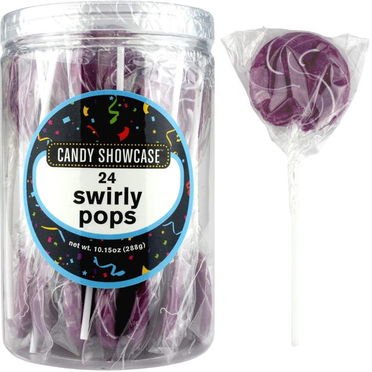 Purple Swirl Pops (Pack of 24)