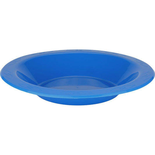 Royal Blue 18cm Plastic Reusable Bowls (Pack of 25)