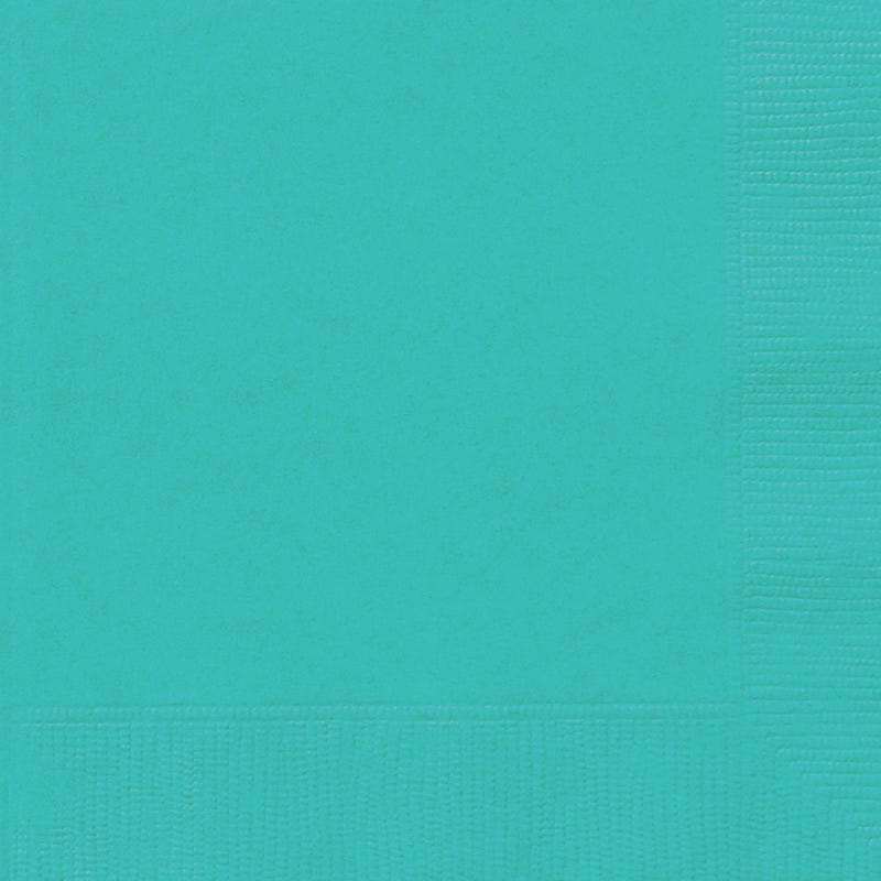 Teal Large Napkins / Serviettes (Pack of 20)