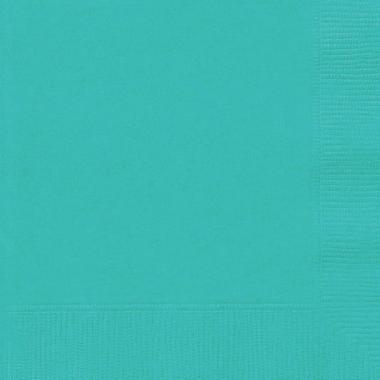 Teal Large Napkins / Serviettes (Pack of 20)