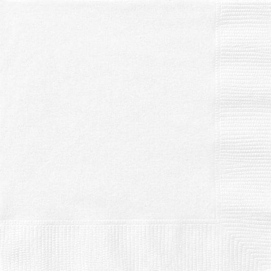 White Large Napkins (Pack of 20)