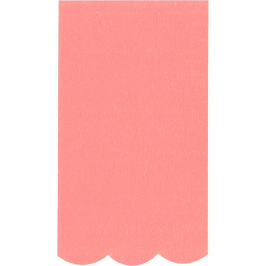 Neon Coral Large Napkins / Serviettes (Pack of 15)