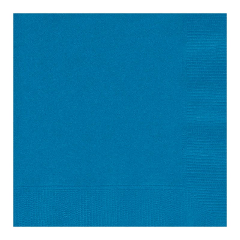 Royal Blue Small Napkins (Pack of 20)