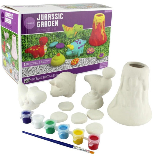 Jurassic Garden Ceramic Craft Kit