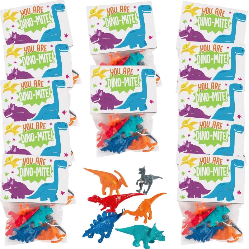 Dinosaur Toy Favour Packs (Pack of 12)