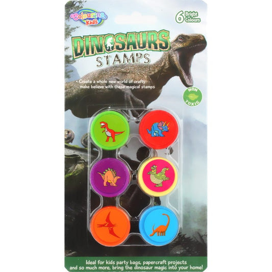 Dinosaur Fun Stamps (Pack of 6)