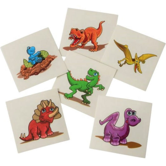 Dino Tattoos (Pack of 144)