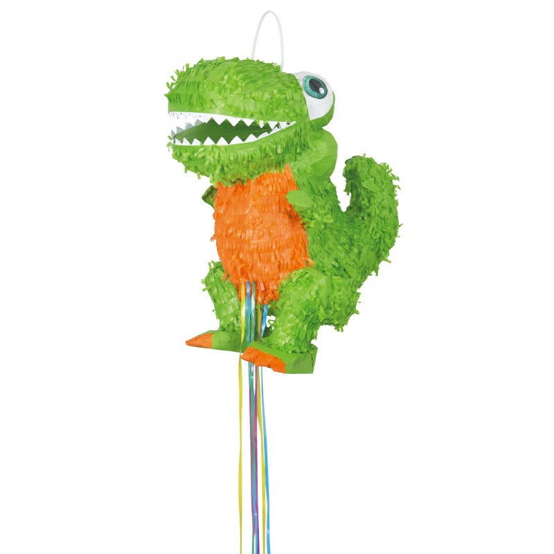 Dinosaur T-Rex Pull String Pinata