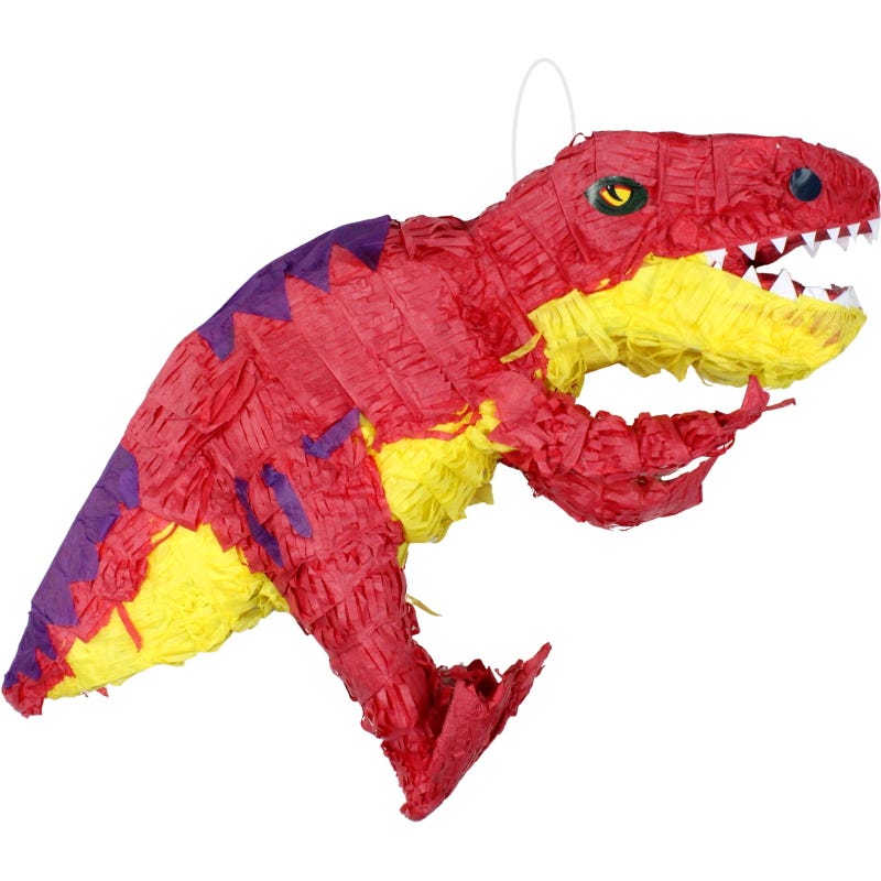 Red T-Rex Pinata