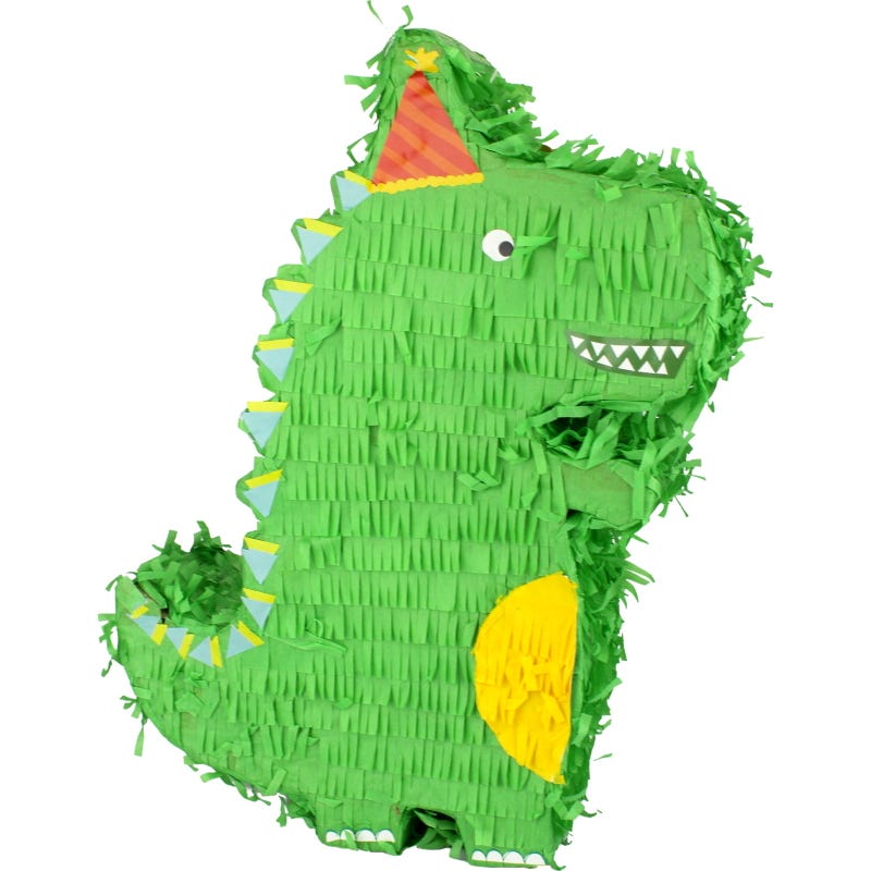 Green T-Rex Dinosaur Pinata