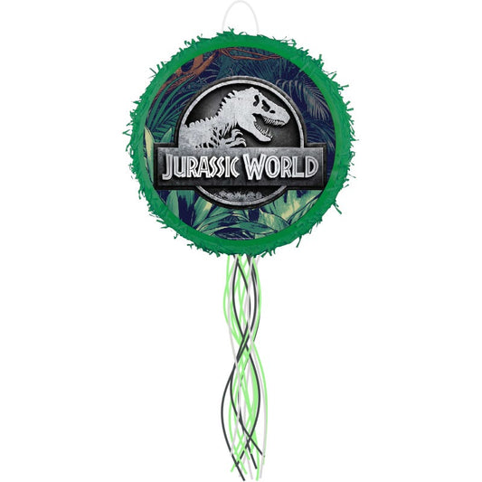 Jurassic Into the Wild Pull String Pinata