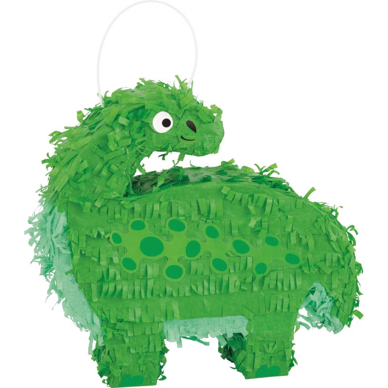 Mini Brontosaurus Dinosaur Pinata Decoration 19cm