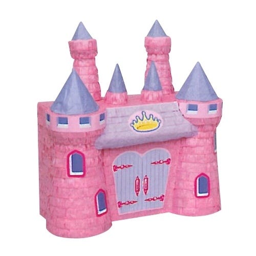 Pink Princess Castle Pinata