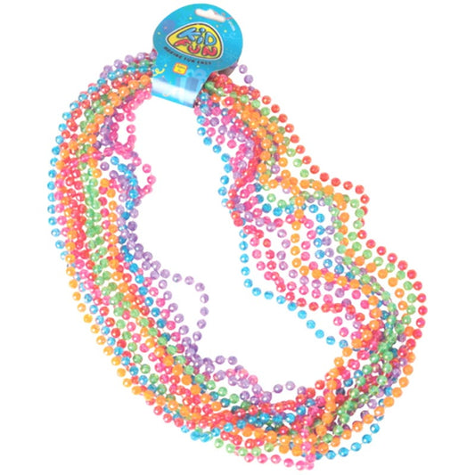 Beaded Disco Ball Necklaces (Pack of 12)