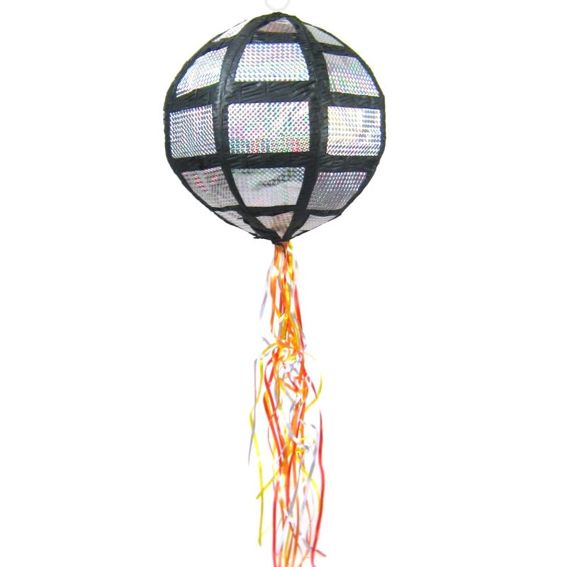 Disco Ball Pull String Pinata