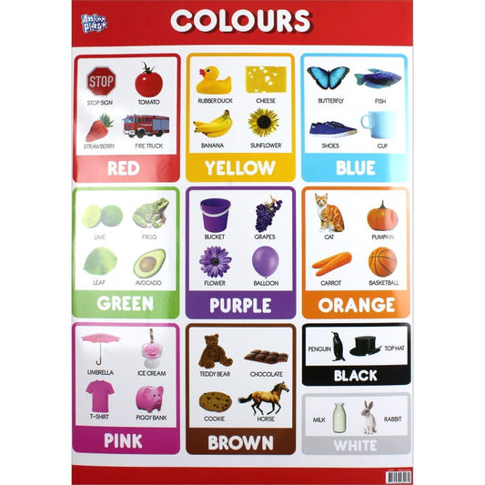 Colours Educational Poster