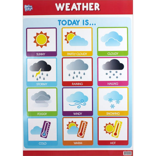 Today's Weather is Educational Poster