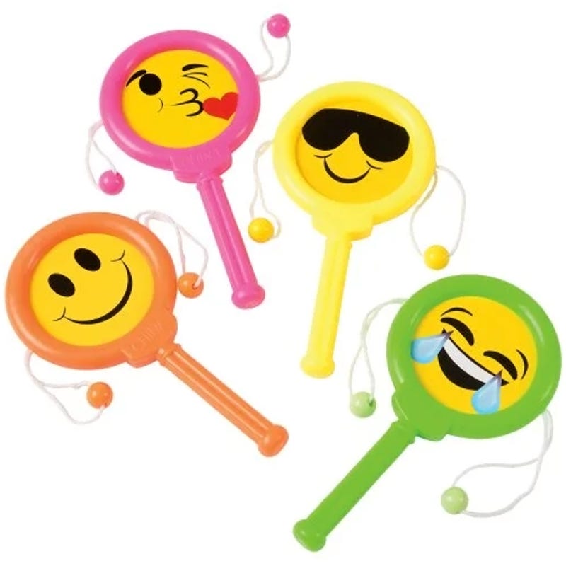 Emoji Hand Drums (Pack of 8)