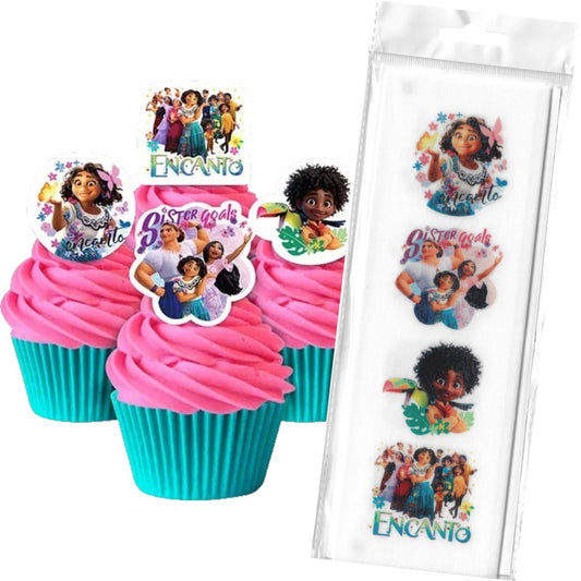 Encanto Edible Wafer Cupcake Toppers (Pack of 16)