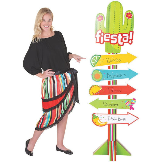 Fiesta Directional Sign