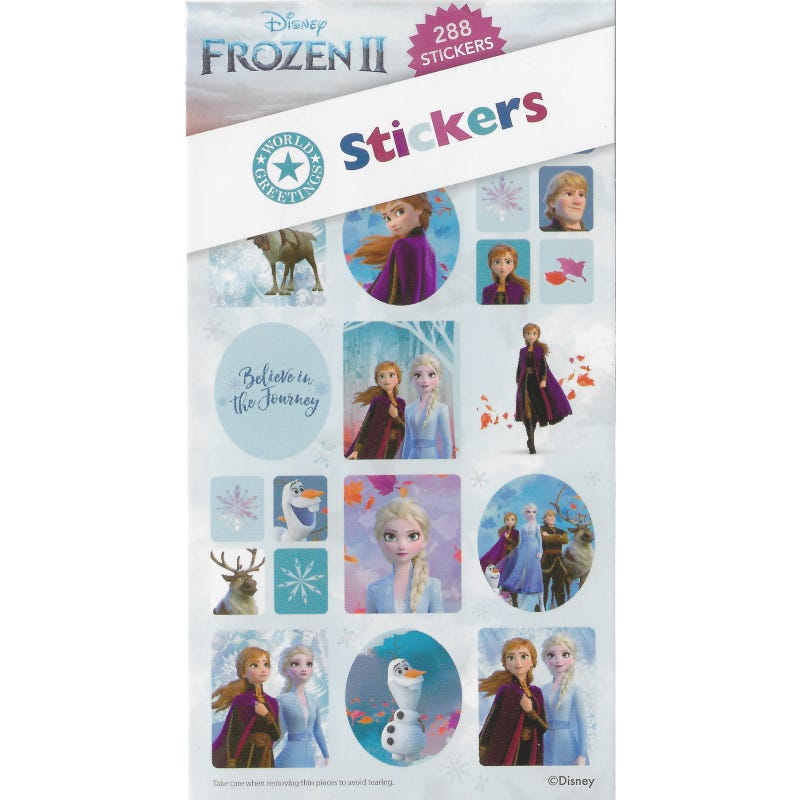 Frozen 2 Sticker Book (12 Sheets)