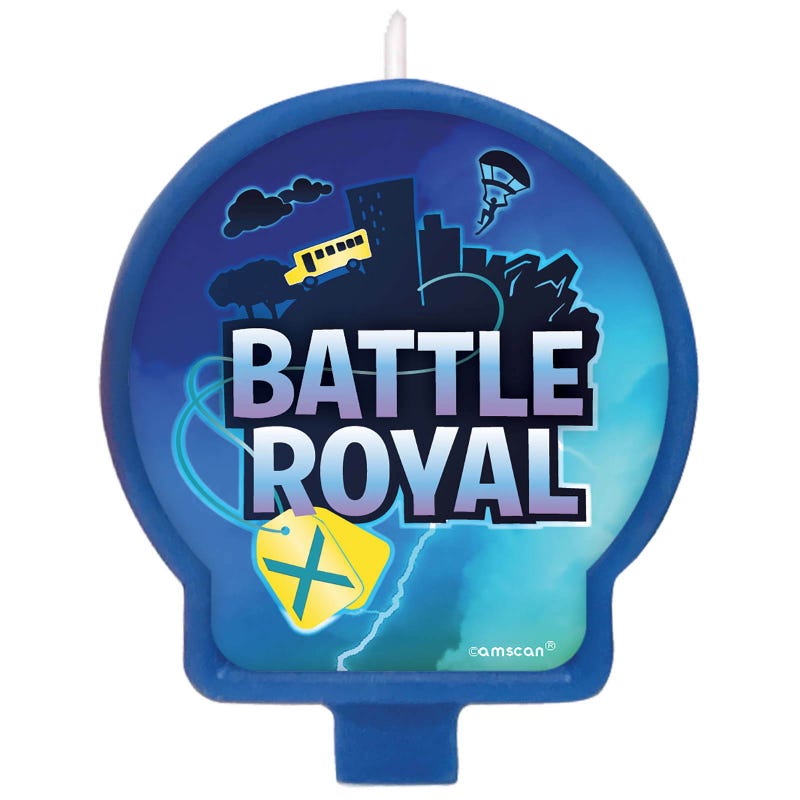 Battle Royal Birthday Candle