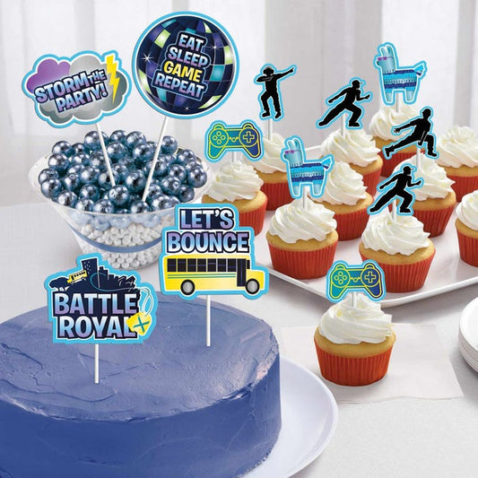 Battle Royal Cake Topper Kit (Pack of 12)