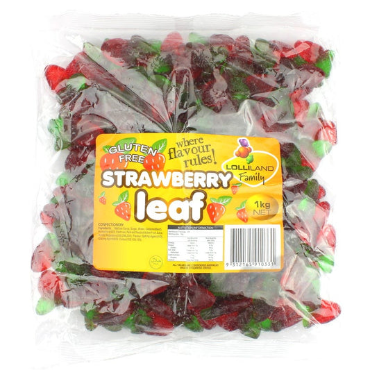 Strawberry Leaf Lollies (1kg)