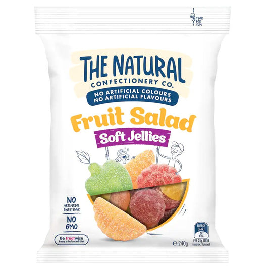 The Natural Confectionery Co. Fruit Salad Jellies (240g)