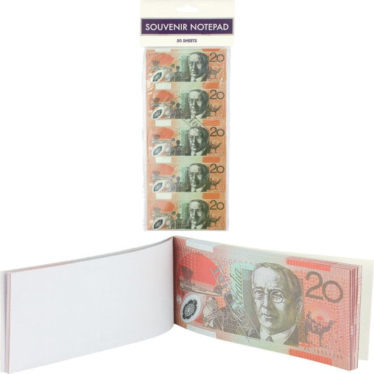 Australian 20 Dollar Paper Play Money (50 Sheets)