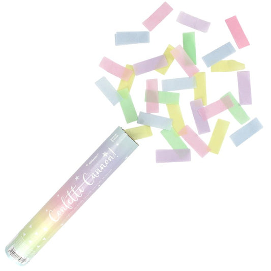 Pastel Rainbow Confetti Cannon