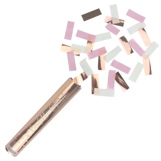 Rose Gold Confetti Cannon