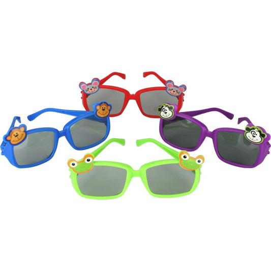 Assorted Fun Animal Glasses (Pack of 12)