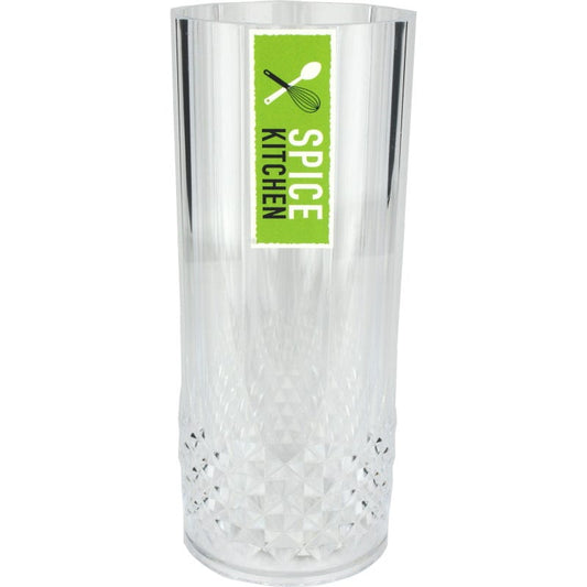 Crystal Look Clear Acrylic Tumbler Glass 420ml