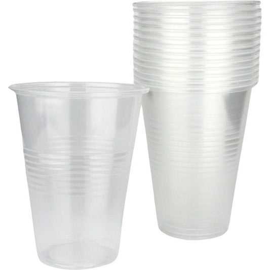 500ml Clear Plastic Cups (Pack of 15)