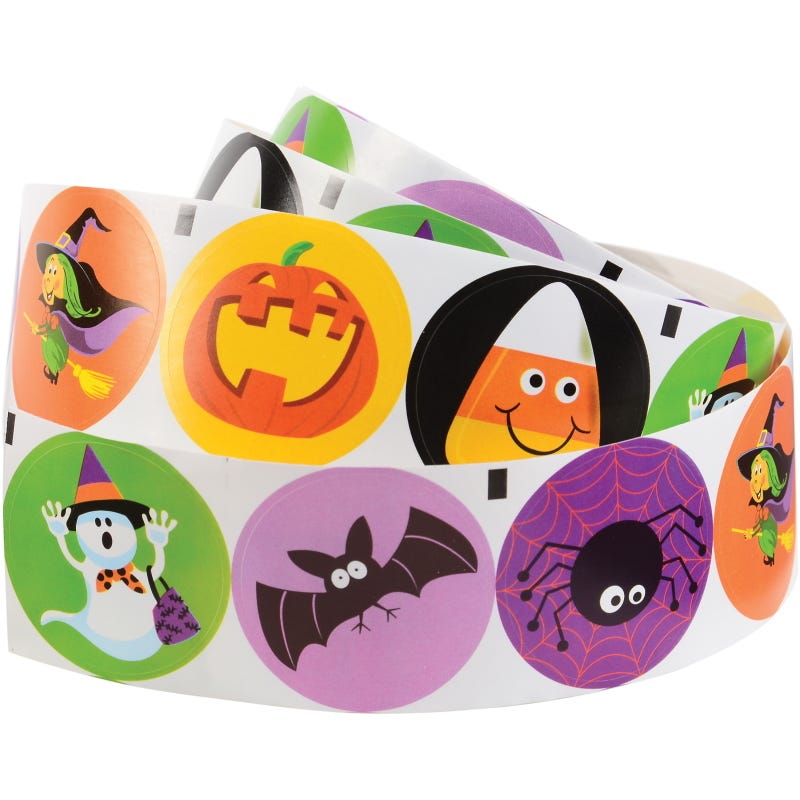 Halloween Stickers (Roll of 100)