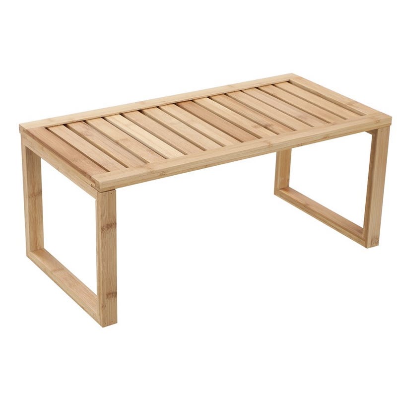 Boxsweden Bamboo Kitchen Rack 50cm x 25cm x 22cm