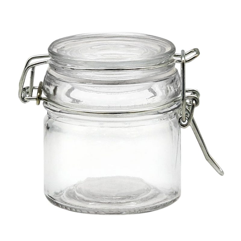 Fresco Mini Glass Clip Lock Jar 100ml