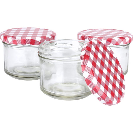 Toscana Glass Conserve Jars 230ml (Pack of 12)