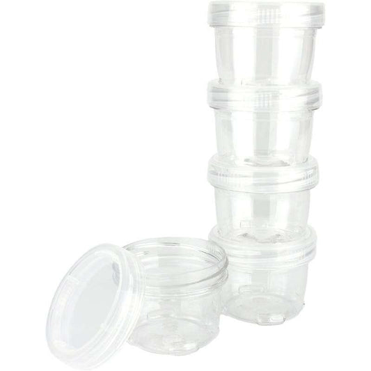 Twist Lock Stacking Containers 40ml (Pack of 5)