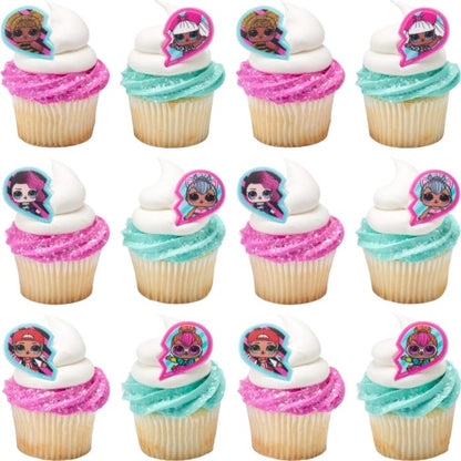 LOL Surprise Cupcake Rings (Pack of 12)